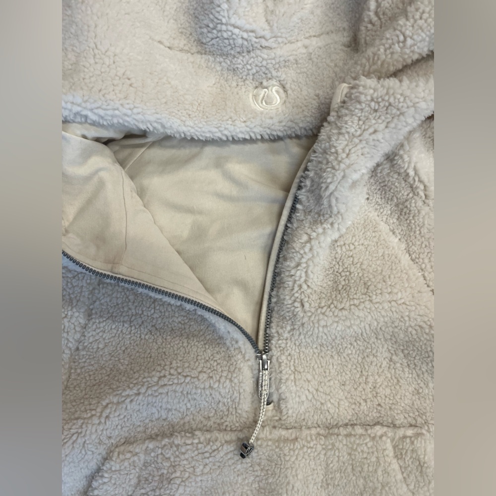 Lululemon Scuba Fleece Hoodie XS/S Bone Sherpa - Picture 5 of 5